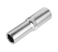 Socket Spanner 1/2" Long Hexagonal 24 mm. 6-Sided Profile. Chrome Vanadium Steel, Round Edges