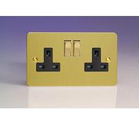 SOCKET SWCHD 2G 13A B/B