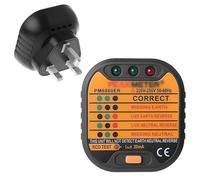 Socket Tester Uk, Rcd Plug Socket Tester, Electrical Voltage Tester, Leakage Plug Polarity Detection, Ground Circuit Switch Current Detection And Verification Device