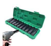 Socket Tool Set, Socket Wrench Set, Drive with Ratchet Wrench, Anti-Slip, Multifunctional Socket Tool Set, Tools for Garage Socket for Workshop, Electrical, Industrial and Garage Accessories