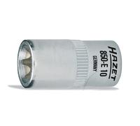 HAZET 850-E5 25 mm E 5 Torx Profile Socket - Chrome-Plated/Polished