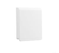 Socket Waterproof Cover, Type 86 Ultra Thin Switch Panel Box Transparent Splash Proof for Bathroom Kitchen Outdoor Wall Socket(White)