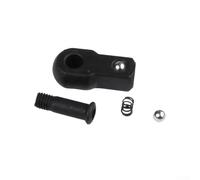 Socket Wrench Adapter for Car Repairs - 240° Swivel Head, Spring-Ball Lock, Heavy-Duty Steel, /2" Square Drive, Black - Compatible with(Lightweght)