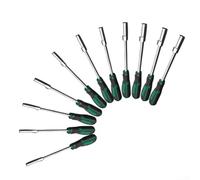 Socket Wrench Driver 5-14mm Metal Hex Nut Tool Set With Extended Reach Handle 150mm For Vehicle Maintenance Workshop Hand Tools(6mm)