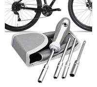 Socket Wrench, Hex Socket Extractor - Screwdriver Drill Tool Set in 4 Sizes, Hex Socket | Repair Tool, Socket Adapter Set with Bit Holder for Screwdriver