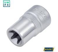 HAZET 880-E12 28 mm E 12 Torx Profile Socket - Chrome-Plated/Polished