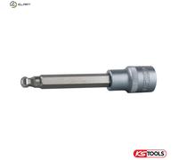KS Tools Socket Wrench Insert 911.1662 1/2-inch 12mm Long Ball-Ended Hex Bit