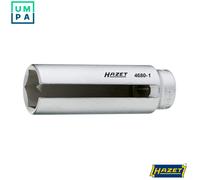 HAZET Socket 4680-1 - 22 mm Lambda/Oxygen Sensor Insert, 1/2-inch Drive - UK Stock