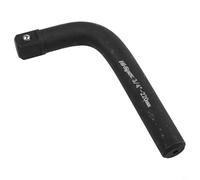 Socket wrench professional grade with 7 shaped bending rod made from chrome vanadium steel featuring anti detachment ball grip and rust resistant (220mm)