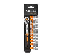 Socket Wrench Set 1/4 Neo Tools