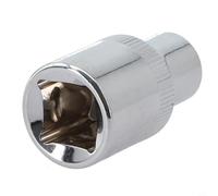 Socket Wrench Set for Torx E10-E24, 1/2 Inch Drive Female Sockets Tool with Ratchet End, Hand Tool for Automotive Repair and Maintenance(E10)