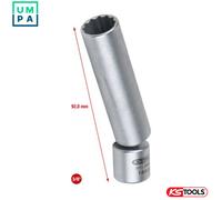 KS Tools 9113999 Special Spark Plug Socket, 3/8 "