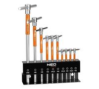 Socket wrench with shank 2-10 mm, set of 10 in 09-509