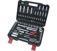 Socket Wrenches Set 1/4 and 1/2" 94-Piece in Plastic case