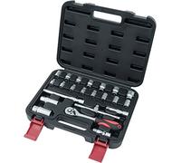 Socket Wrenches Set 3/8" 22-Piece in Plastic case