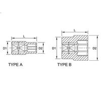 Sockets TOPTUL 0XTBAEA2455