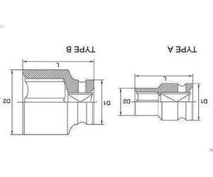 Sockets TOPTUL 0XTKABA2430