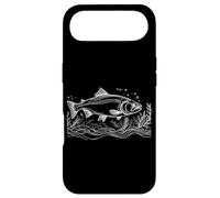 Sockeye Salmon Line Art Fish Lover Case for iPhone Air