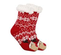 Socks Black Gifts For Her Xmas Funny Mum Birthday Kids Fuzzy Christmas Socks Boys Girls High Ankle Socks Thick Fleece Warm Novelty Toddler Socks Kids Winter Socks Black Socks Women (C, One Size)