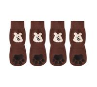 Socks - Breathable Dog Foot Cover, with Grips, Non-slip, Pet Clothes | Safety for Small, Medium and Breeds Living Room Bedroom Apartment Tract