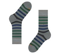 Burlington Men's Blackpool M SO Cotton Patterned 1 Pair Socks, Grey (Marengo 3391) new - eco-friendly, 6.5-11