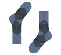 Burlington Men's Clyde M So Cotton Patterned 1 Pair Socks, Blue Light Jeans 6662, 6.5-11