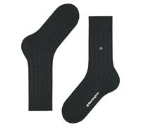 Burlington Men's Dover M So Wool Plain 1 Pair Socks, Grey Asphalt Melange 3180, 6.5-11