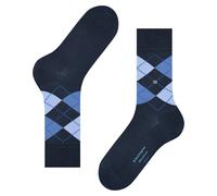 Burlington Manchester Socks Checkered 6120 Blue size 40-46