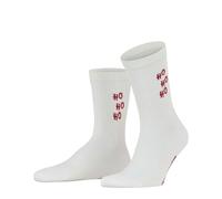 socks Burlington X-Mas Rib Blanc 40/46