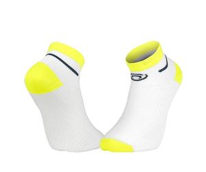 Socks BV sport LIGHT RUN ''SHORT'' (WHITE/YELLOW)