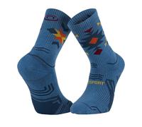 Socks BV sport SOCQUETTE TREK GR ''HAUTE - LYOCELL'' (AZTEC BLEU)