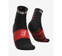 Socks Compressport Training Pack-2 Black Red - T1