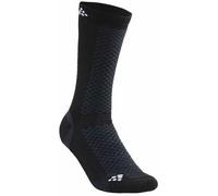 Craft Warm Mid Socks 2 Pairs Black EU 46-48