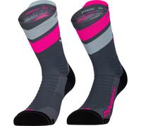 Dynafit Ultra Crew Socks Dark Grey Fuchsia - 35-38