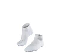 FALKE Men's GO2 Short M Sso Cotton Anti-Blister Golf Socks 1 Pair, White 2000, 11-12.5
