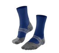 FALKE Men's RU4 Endurance Cool M So Functional Yarn Anti-Blister 1 Pair Running Socks, Blue Athletic 6451, 9.5-10.5
