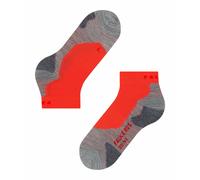 FALKE Men's RU5 Race Short M Sso Functional Yarn Anti-Blister 1 Pair Running Socks, Red Neon 8584, 11-12.5