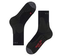 FALKE Men's TE2 M So Cotton Anti-Blister 1 Pair Tennis Socks, Black 3000, 11-12.5