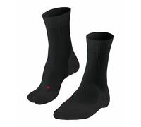 FALKE Men's TE4 M So Cotton Anti-Blister 1 Pair Tennis Socks, Black 3000, 8-9