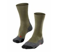 FALKE Men's TK2 Explore M So Wool Thick Anti-Blister 1 Pair Hiking Socks, Grey Light 3403-O, 11-12.5