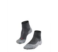Falke Men's TK5 Short Walking Socks Thin Wool Anti-Blister Size 46-48 Grey