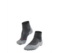 Falke Men's TK5 Short Walking Socks Thin Wool Anti-Blister Size 46-48 Grey