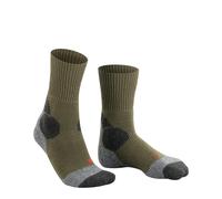 FALKE Men's TKX Expedition M So Wool Thick Anti-Blister 1 Pair Hiking Socks, Green Olive 7830, 9.5-10.5