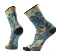Socks for cycling Smartwool Bike Zero Cushion Rugged Ride Print Crew Bike (CAPRI)