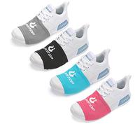 Socks for Dancing on Smooth FloorsOver Sneakers Shoes Sliders Workout On Dance FloorsSmooth Pivots & Turns to Dance with Style on Wood FloorsProtect Knees for Women and MenOne Size Fits All Size: