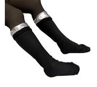 Socks for Moisturizing Feet - 14.17in Foot Covers, Anti Slip Wellness Hosiery, Hydrating Spa Booties | Dry Heel Repair, Inflight Travel Comfort, Post Shower Routine, Relaxing Vacation Skincare