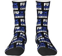 Socks Fuck Colon Cancer Comfy Sport Socks Funny Calf Sockings For Outdoor Mens Festival