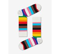 Happy Socks, Crew Socks, Pride Stripe Sock for Men and Women, Size 41-46