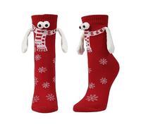Socks Holding Hand, Cute Hand Holding Socks with Design, Polyester Cotton Cute Socks Couple, Miniature Friendship Socks, Hand Holding Love Socks, Magnetic Socks for Lovers