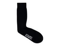 JACK & JONES Men's Jacbasic Bamboo Socks Pack of 5 Noos Socks, Black/detail: black - navy blazer - dark grey blend - light grey melange, One Size